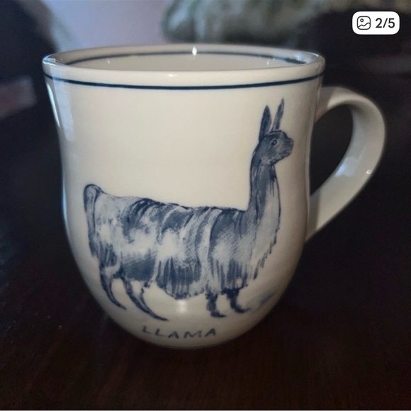 Anthropologie Molly Hatch Llama Icon Mug - Picture 4 of 7
